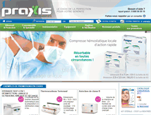 Tablet Screenshot of praxisinstruments.fr